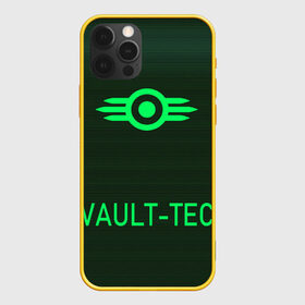 Чехол для iPhone 12 Pro с принтом VAULT-TEC в Белгороде, силикон | область печати: задняя сторона чехла, без боковых панелей | 101 | 111 | 13 | 76 | atom cats | bethesda | brotherhood of steel | fallout | nuka cola | outcast | tunnel snakes | vault | war | братство стали | бункер | война | убежище | фолаут | фоллаут | ядеркола