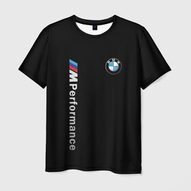 Мужская футболка 3D с принтом BMW PERFORMANCE | БМВ в Белгороде, 100% полиэфир | прямой крой, круглый вырез горловины, длина до линии бедер | Тематика изображения на принте: auto | bmw | bmw performance | motorsport | sport | авто | автомобиль | автомобильные | бмв | бренд | марка | машины | моторспорт | спорт