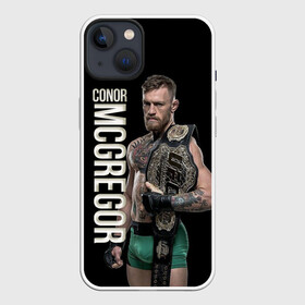 Чехол для iPhone 13 с принтом Конор МакГрегор в Белгороде,  |  | conor | mcgregor | mma | ssru | ufc | бои | конор | макгрегор | нурмагомедов | спорт | хабиб