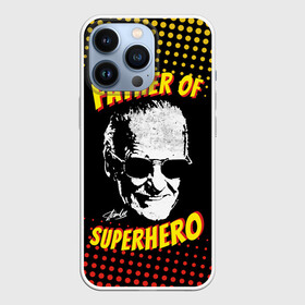 Чехол для iPhone 13 Pro с принтом Stan Lee: Father of Superhero в Белгороде,  |  | avengers | father | hero | hulk | iron | lee | man | stan | stan lee | stanlee | superhero | thor | анти | герой | железный | комиксы | лии | мстители | отец | стен | стенли | стэн ли | супер | супергероев | тор | халк | человек