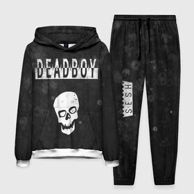 Мужской костюм 3D (с толстовкой) с принтом BONES DEADBOY   SESH в Белгороде,  |  | Тематика изображения на принте: bones | boy | dead | deadboy | elmo | hdmi | hip | hop | kennedy | metal | rap | rapper | scream | sesh | seshollowaterboyz | skull | team | кеннеди | кости | костя | метал | рэп | рэпер | сеш | скрим | сэш | хип | хоп | череп | элмо