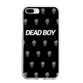 Чехол для iPhone 7Plus/8 Plus матовый с принтом Bones Deadboy в Белгороде, Силикон | Область печати: задняя сторона чехла, без боковых панелей | Тематика изображения на принте: bones | boy | dead | deadboy | elmo | hdmi | hip | hop | kennedy | metal | rap | rapper | scream | sesh | seshollowaterboyz | skull | team | кеннеди | кости | костя | метал | рэп | рэпер | сеш | скрим | сэш | хип | хоп | череп | элмо