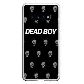 Чехол для Samsung Galaxy S10 с принтом Bones Deadboy в Белгороде, Силикон | Область печати: задняя сторона чехла, без боковых панелей | Тематика изображения на принте: bones | boy | dead | deadboy | elmo | hdmi | hip | hop | kennedy | metal | rap | rapper | scream | sesh | seshollowaterboyz | skull | team | кеннеди | кости | костя | метал | рэп | рэпер | сеш | скрим | сэш | хип | хоп | череп | элмо