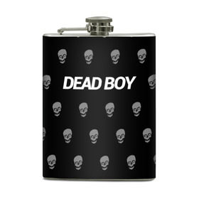 Фляга с принтом Bones Deadboy в Белгороде, металлический корпус | емкость 0,22 л, размер 125 х 94 мм. Виниловая наклейка запечатывается полностью | bones | boy | dead | deadboy | elmo | hdmi | hip | hop | kennedy | metal | rap | rapper | scream | sesh | seshollowaterboyz | skull | team | кеннеди | кости | костя | метал | рэп | рэпер | сеш | скрим | сэш | хип | хоп | череп | элмо