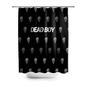 Штора 3D для ванной с принтом Bones Deadboy в Белгороде, 100% полиэстер | плотность материала — 100 г/м2. Стандартный размер — 146 см х 180 см. По верхнему краю — пластиковые люверсы для креплений. В комплекте 10 пластиковых колец | bones | boy | dead | deadboy | elmo | hdmi | hip | hop | kennedy | metal | rap | rapper | scream | sesh | seshollowaterboyz | skull | team | кеннеди | кости | костя | метал | рэп | рэпер | сеш | скрим | сэш | хип | хоп | череп | элмо