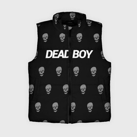 Женский жилет утепленный 3D с принтом Bones Deadboy в Белгороде,  |  | bones | boy | dead | deadboy | elmo | hdmi | hip | hop | kennedy | metal | rap | rapper | scream | sesh | seshollowaterboyz | skull | team | кеннеди | кости | костя | метал | рэп | рэпер | сеш | скрим | сэш | хип | хоп | череп | элмо