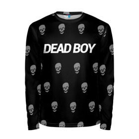 Мужской лонгслив 3D с принтом Bones Deadboy в Белгороде, 100% полиэстер | длинные рукава, круглый вырез горловины, полуприлегающий силуэт | Тематика изображения на принте: bones | boy | dead | deadboy | elmo | hdmi | hip | hop | kennedy | metal | rap | rapper | scream | sesh | seshollowaterboyz | skull | team | кеннеди | кости | костя | метал | рэп | рэпер | сеш | скрим | сэш | хип | хоп | череп | элмо