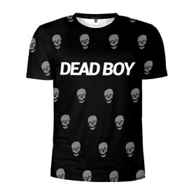 Мужская футболка 3D спортивная с принтом Bones Deadboy в Белгороде, 100% полиэстер с улучшенными характеристиками | приталенный силуэт, круглая горловина, широкие плечи, сужается к линии бедра | Тематика изображения на принте: bones | boy | dead | deadboy | elmo | hdmi | hip | hop | kennedy | metal | rap | rapper | scream | sesh | seshollowaterboyz | skull | team | кеннеди | кости | костя | метал | рэп | рэпер | сеш | скрим | сэш | хип | хоп | череп | элмо