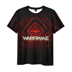 Мужская футболка 3D с принтом Warframe #1 в Белгороде, 100% полиэфир | прямой крой, круглый вырез горловины, длина до линии бедер | prime | warframe | варфрейм | прайм | сталкер.