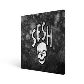 Холст квадратный с принтом SESH Team (Bones) в Белгороде, 100% ПВХ |  | bones | boy | dead | deadboy | elmo | hdmi | hip | hop | kennedy | metal | rap | rapper | scream | sesh | seshollowaterboyz | skull | team | кеннеди | кости | костя | метал | рэп | рэпер | сеш | скрим | сэш | хип | хоп | череп | элмо