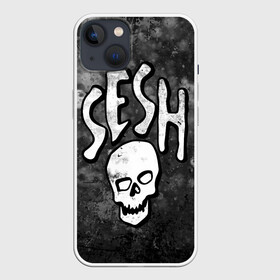 Чехол для iPhone 13 с принтом SESH Team (Bones) в Белгороде,  |  | Тематика изображения на принте: bones | boy | dead | deadboy | elmo | hdmi | hip | hop | kennedy | metal | rap | rapper | scream | sesh | seshollowaterboyz | skull | team | кеннеди | кости | костя | метал | рэп | рэпер | сеш | скрим | сэш | хип | хоп | череп | элмо