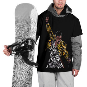 Накидка на куртку 3D с принтом Фредди Меркьюри в Белгороде, 100% полиэстер |  | Тематика изображения на принте: bohemian rhapsody | queen | богемская рапсодия | рок | фредди меркьюри