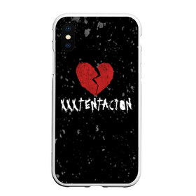 Чехол для iPhone XS Max матовый с принтом XXXTentacion Red Broken Heart в Белгороде, Силикон | Область печати: задняя сторона чехла, без боковых панелей | broken | dead | heart | king | legend | music | rap | rapper | red | revenge | rip | xtentation | xxtennation | xxx | xxxtentacion | красное | мертв | музыка | память | разбитое | репер | рип | рэп | сердце | тентасьон | умер