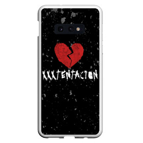 Чехол для Samsung S10E с принтом XXXTentacion Red Broken Heart в Белгороде, Силикон | Область печати: задняя сторона чехла, без боковых панелей | Тематика изображения на принте: broken | dead | heart | king | legend | music | rap | rapper | red | revenge | rip | xtentation | xxtennation | xxx | xxxtentacion | красное | мертв | музыка | память | разбитое | репер | рип | рэп | сердце | тентасьон | умер