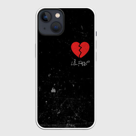 Чехол для iPhone 13 с принтом Lil Peep Broken Heart в Белгороде,  |  | broken | dead | heart | lil | lil peep | lilpeep | music | peep | pump | rap | rapper | red | rip | густав | красное | лил | лил пип | лилпип | мертв | память | пип | разбитое | рип | рэп | рэпер | сердечко | сердце | умер | эмо