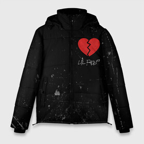 Мужская зимняя куртка 3D с принтом Lil Peep Broken Heart в Белгороде, верх — 100% полиэстер; подкладка — 100% полиэстер; утеплитель — 100% полиэстер | длина ниже бедра, свободный силуэт Оверсайз. Есть воротник-стойка, отстегивающийся капюшон и ветрозащитная планка. 

Боковые карманы с листочкой на кнопках и внутренний карман на молнии. | broken | dead | heart | lil | lil peep | lilpeep | music | peep | pump | rap | rapper | red | rip | густав | красное | лил | лил пип | лилпип | мертв | память | пип | разбитое | рип | рэп | рэпер | сердечко | сердце | умер | эмо