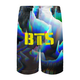 Детские спортивные шорты 3D с принтом BTS в Белгороде,  100% полиэстер
 | пояс оформлен широкой мягкой резинкой, ткань тянется
 | bangtan boys | music | бангтан бойс | бтс | корея | музыка | парни | поп музыка