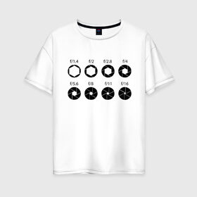 Женская футболка хлопок Oversize с принтом F 1 4-16 в Белгороде, 100% хлопок | свободный крой, круглый ворот, спущенный рукав, длина до линии бедер
 | фото | фотограф | фотография