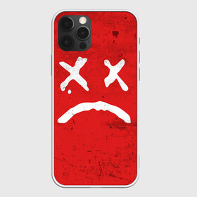 Чехол для iPhone 12 Pro с принтом Lil Peep Sad Face в Белгороде, силикон | область печати: задняя сторона чехла, без боковых панелей | broken | dead | heart | lil | lil peep | lilpeep | music | peep | pump | rap | rapper | red | rip | густав | красное | лил | лил пип | лилпип | мертв | память | пип | разбитое | рип | рэп | рэпер | сердечко | сердце | умер | эмо