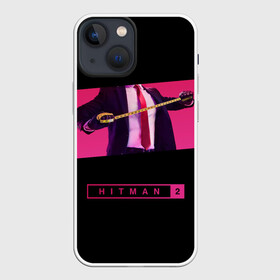 Чехол для iPhone 13 mini с принтом HITMAN 2 c Рулеткой в Белгороде,  |  | action | agent | agent 47 | game | games | hit | hitman | hitman 2 | hitmen | killer | man | stealth | агент | агент 47 | игра | игры | стелс | удавка | хитман | хитмен | хитмэн | экшн