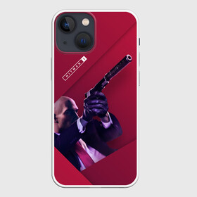 Чехол для iPhone 13 mini с принтом HITMAN 2 c Пистолетом в Белгороде,  |  | action | agent | agent 47 | game | games | hit | hitman | hitman 2 | hitmen | killer | man | stealth | агент | агент 47 | игра | игры | пистолет | стелс | хитман | хитмен | хитмэн | экшн