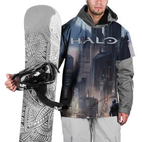 Накидка на куртку 3D с принтом Halo в Белгороде, 100% полиэстер |  | combat | evolved | fps | космос | медиа | научно | ореол | оружия | сага | стратегия | трилогия | фантастика | франшиза