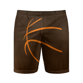 Мужские шорты 3D спортивные с принтом Баскетболист в Белгороде,  |  | баскетбол | баскетболист | мяч баскетбольный
