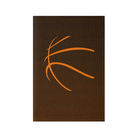 Обложка для паспорта матовая кожа с принтом Баскетболист в Белгороде, натуральная матовая кожа | размер 19,3 х 13,7 см; прозрачные пластиковые крепления | Тематика изображения на принте: баскетбол | баскетболист | мяч баскетбольный