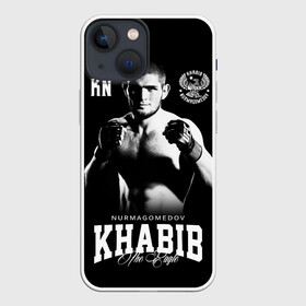 Чехол для iPhone 13 mini с принтом Хабиб Нурмагомедов в Белгороде,  |  | khabib nurmagomedov | mma | the eagle | ufc | боец | бои без правил | борьба | микс файт | мма | орёл | самбо | хабиб | хабиб нурмагомедов