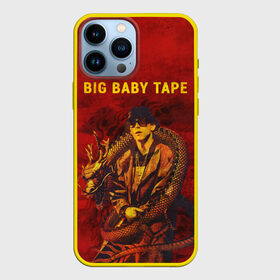 Чехол для iPhone 13 Pro Max с принтом BIG BABY TAPE   Dragonborn в Белгороде,  |  | Тематика изображения на принте: baby | bbt | big | dragonborn | dragons | fire | gimme | lost | rap | raper | tape | the | trap | взял | дракон | драконы | огонь | русский | рэп | рэппер | твою