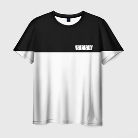 Мужская футболка 3D с принтом DEAD SESH (НА СПИНЕ) в Белгороде, 100% полиэфир | прямой крой, круглый вырез горловины, длина до линии бедер | Тематика изображения на принте: bones | cloudrap | dead | deadboy | logo | music | rap | sesh | боунс | клаудреп | кости | лого | музыка | реп