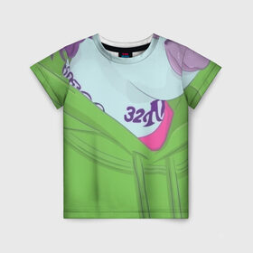 Детская футболка 3D с принтом Lil Xan_2 в Белгороде, 100% гипоаллергенный полиэфир | прямой крой, круглый вырез горловины, длина до линии бедер, чуть спущенное плечо, ткань немного тянется | lil xan | лил зан