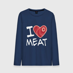 Мужской лонгслив хлопок с принтом Я люблю мясо в Белгороде, 100% хлопок |  | Тематика изображения на принте: cook | heart | love | meat | бекон | блюдо | еда | кок | кухня | люблю | мясо | пища | повар | ресторан | свинина | свинья | сердце | шашлык