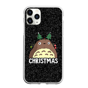 Чехол для iPhone 11 Pro Max матовый с принтом Totoro Christmas в Белгороде, Силикон |  | Тематика изображения на принте: anime | christmas | moon | myneighbortotoro | night | totoro | xmas | аниме | канта | кодомо | котобус | кусакабэ | мэй | рождество | сусуватари | тацуо | тоторо | хаяомиядзаки | ясуко