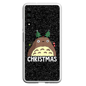 Чехол для Honor 20 с принтом Totoro Christmas в Белгороде, Силикон | Область печати: задняя сторона чехла, без боковых панелей | anime | christmas | moon | myneighbortotoro | night | totoro | xmas | аниме | канта | кодомо | котобус | кусакабэ | мэй | рождество | сусуватари | тацуо | тоторо | хаяомиядзаки | ясуко