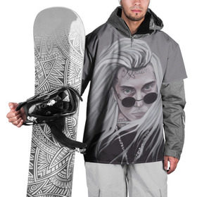 Накидка на куртку 3D с принтом Ghostemane в Белгороде, 100% полиэстер |  | Тематика изображения на принте: ghostemane | ghostmane | rap | trap | гостмейн | реп | трэп