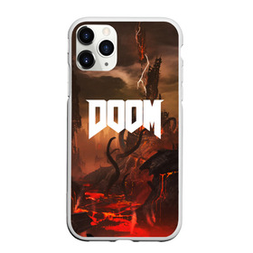 Чехол для iPhone 11 Pro матовый с принтом DOOM в Белгороде, Силикон |  | Тематика изображения на принте: demon | devil | doom | doom vfr | evil | game | mars | red | демон | дум | игры | космос | красная планета | марс | пришельцы