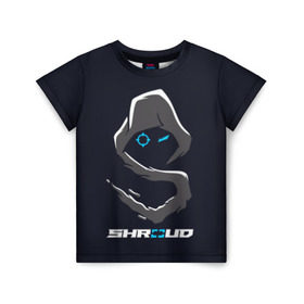 Детская футболка 3D с принтом Стример Shroud в Белгороде, 100% гипоаллергенный полиэфир | прямой крой, круглый вырез горловины, длина до линии бедер, чуть спущенное плечо, ткань немного тянется | michael «shroud» grzesiek | pubg | twitch | блогер | стример | шрауд