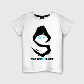 Детская футболка хлопок с принтом  Шрауд  Хлопок в Белгороде, 100% хлопок | круглый вырез горловины, полуприлегающий силуэт, длина до линии бедер | michael «shroud» grzesiek | pubg | twitch | блогер | стример | шрауд