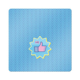 Магнит виниловый Квадрат с принтом Сердечки и лайки в Белгороде, полимерный материал с магнитным слоем | размер 9*9 см, закругленные углы | facebook | like | love | абстракция | вк | класс | лайки | палецвверх | сердечки | соцсети | фб | фейсбук