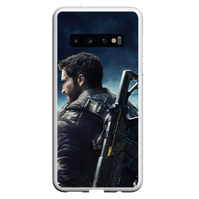 Чехол для Samsung Galaxy S10 с принтом Just Cause 4 в Белгороде, Силикон | Область печати: задняя сторона чехла, без боковых панелей | action adventure | black | cause | hand | just | rico | rodriguez | solis | боевик | габриэлла | дело | моралес | правое | приключенческий | рико | родригес | рука | солис | черная