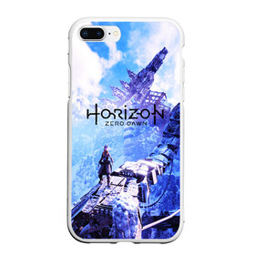 Чехол для iPhone 7Plus/8 Plus матовый с принтом Horizon Zero Dawn в Белгороде, Силикон | Область печати: задняя сторона чехла, без боковых панелей | aloy | game | horizon zero dawn | hunter | machine | mecha | robot | snow | spear | the frozen wilds | weapon | игры | постапокалипсис | роботы | фентези | элой