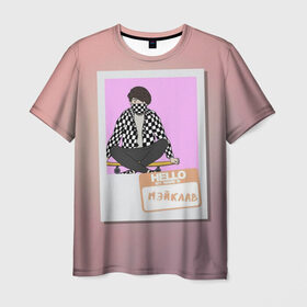 Мужская футболка 3D с принтом Френдзона Мэйклав в Белгороде, 100% полиэфир | прямой крой, круглый вырез горловины, длина до линии бедер | бойчик | группа | музыка | мультяшка | мэйклав | песни | подростки | поп панк | френдзона