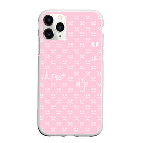 Чехол для iPhone 11 Pro матовый с принтом Lil Peep pink pattern в Белгороде, Силикон |  | benz truck | girls | gustav ahr | heart | hip hop | lil | lil peep | look at the sky tonight | love | peep | rap | rose | лил | лилпип | паттерн | пип | рэп | хип хоп | эмо | эмо реп