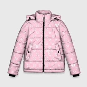 Зимняя куртка для мальчиков 3D с принтом Lil Peep pink pattern в Белгороде, ткань верха — 100% полиэстер; подклад — 100% полиэстер, утеплитель — 100% полиэстер | длина ниже бедра, удлиненная спинка, воротник стойка и отстегивающийся капюшон. Есть боковые карманы с листочкой на кнопках, утяжки по низу изделия и внутренний карман на молнии. 

Предусмотрены светоотражающий принт на спинке, радужный светоотражающий элемент на пуллере молнии и на резинке для утяжки | Тематика изображения на принте: benz truck | girls | gustav ahr | heart | hip hop | lil | lil peep | look at the sky tonight | love | peep | rap | rose | лил | лилпип | паттерн | пип | рэп | хип хоп | эмо | эмо реп