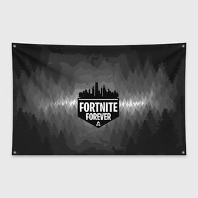 Флаг-баннер с принтом FORTNITE в Белгороде, 100% полиэстер | размер 67 х 109 см, плотность ткани — 95 г/м2; по краям флага есть четыре люверса для крепления | battle royale | fortnite | fortnite battle royale | futuresynth | game | outrun | retrowave | synth | synthwave | игры | ретровейв | синтвейв | фортнайт