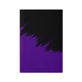 Обложка для паспорта матовая кожа с принтом КРАСКА И НИЧЕГО ЛИШНЕГО! в Белгороде, натуральная матовая кожа | размер 19,3 х 13,7 см; прозрачные пластиковые крепления | Тематика изображения на принте: color | dirty | purple | texture | yellow.paints | брызги | брызги красок | желтый | краски | текстура | фиолетовый
