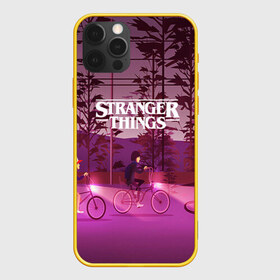 Чехол для iPhone 12 Pro Max с принтом STRANGER THINGS в Белгороде, Силикон |  | finn wolfhard | gaten mataraz | millie bobby brown | natalia dyer | stranger things | winona ryder | вайнона райдер | милли бобби браун | оченнь странные дела | очень странные дела | странные события