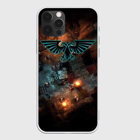 Чехол для iPhone 12 Pro Max с принтом Warhammer в Белгороде, Силикон |  | Тематика изображения на принте: 40000 | 40k | fantasy | total | war | битва | вархаммер | войны | игра | молот | солдат | ультрамарины