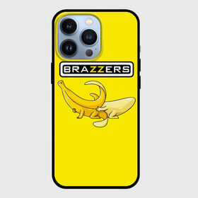 Чехол для iPhone 13 Pro с принтом Brazzers в Белгороде,  |  | brazzers | банан | бразерс | логотип | надпись | прикол | юмор